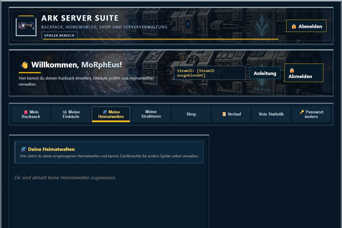 Spieler-Homeworlds